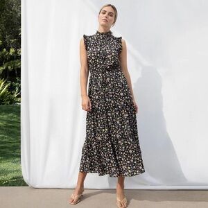 Who What Wear Maxi Floral Dress Small